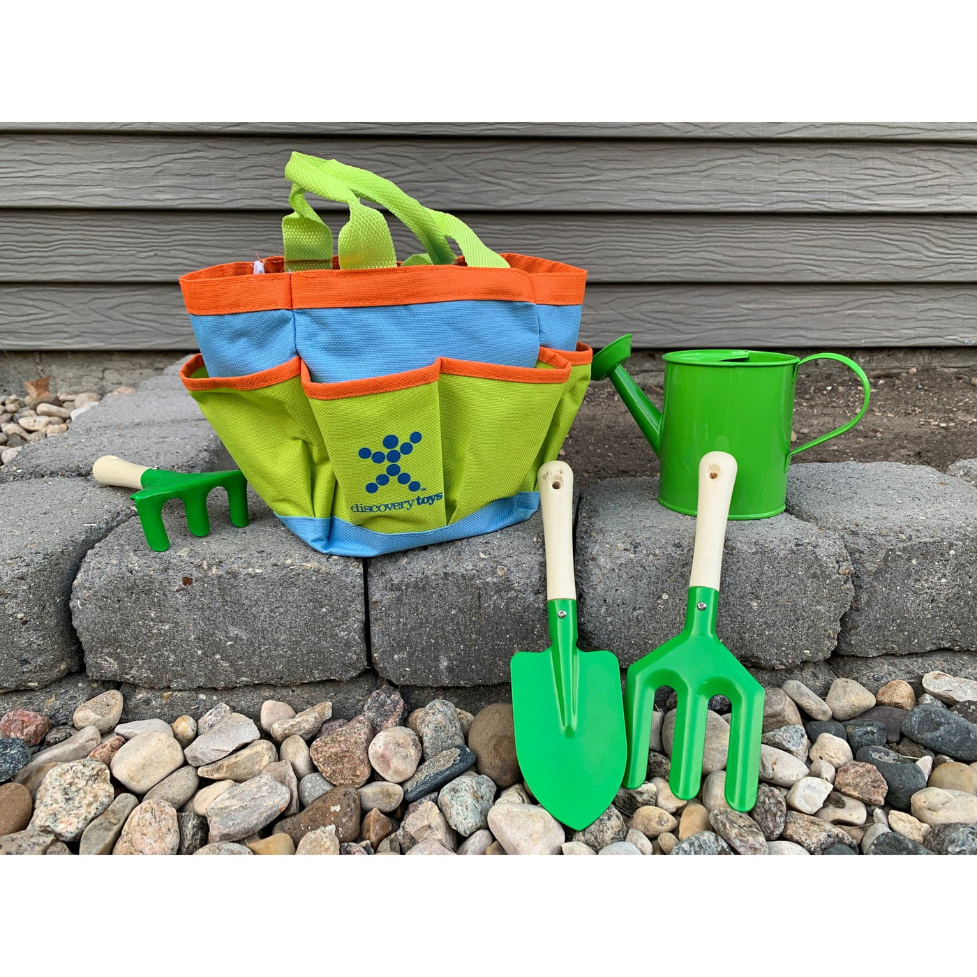 childrens garden tool set JR. GARDEN TOTE & Kids Tool Set