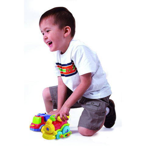 MOTOR WORKS TRAIN DIY Take Apart Vehicle - Discovery Toys