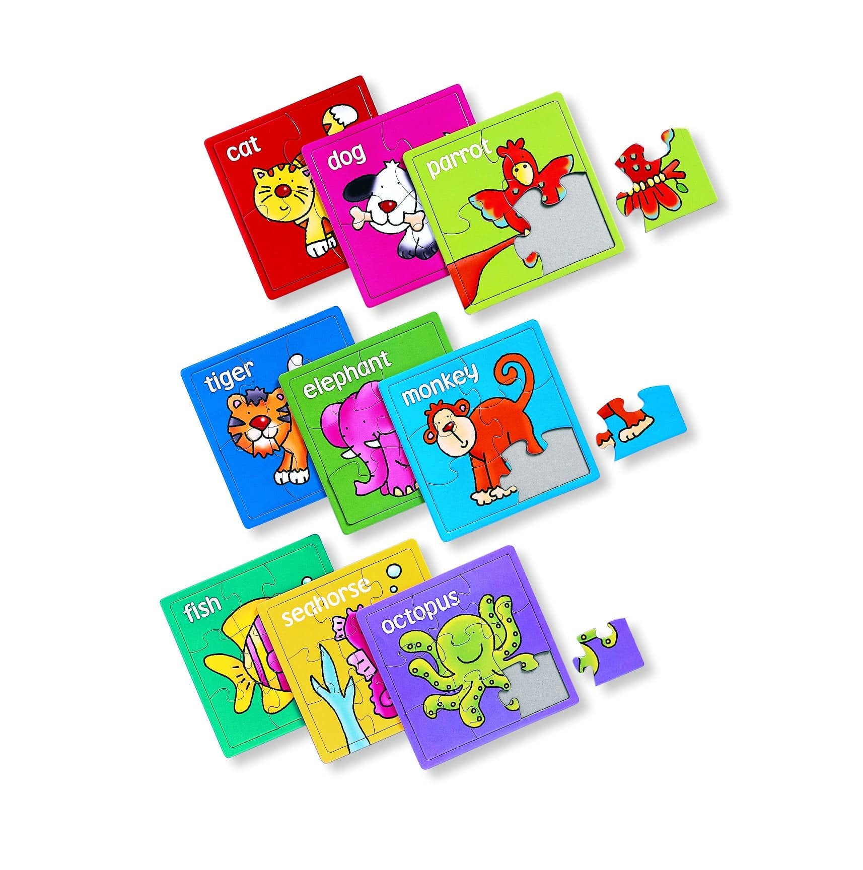 PROGRESSIVE PUZZLES My First Educational Puzzle Set 2 - 3 Years - Discovery Toys