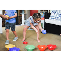 FLIP FLOP FACES Bean Bag Toss & Emotions Game - Discovery Toys