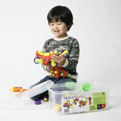 MOTOR WORKS DIY Take Apart Toy Vehicles Drill Set - Discovery Toys