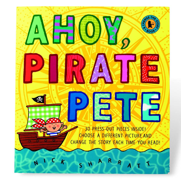 AHOY, PIRATE PETE Change-a-Story Book - Discovery Toys