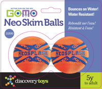 GO-MO NEO SKIM BALLS Family Water Skipping Outdoor Backyard Summer Toy - Discovery Toys