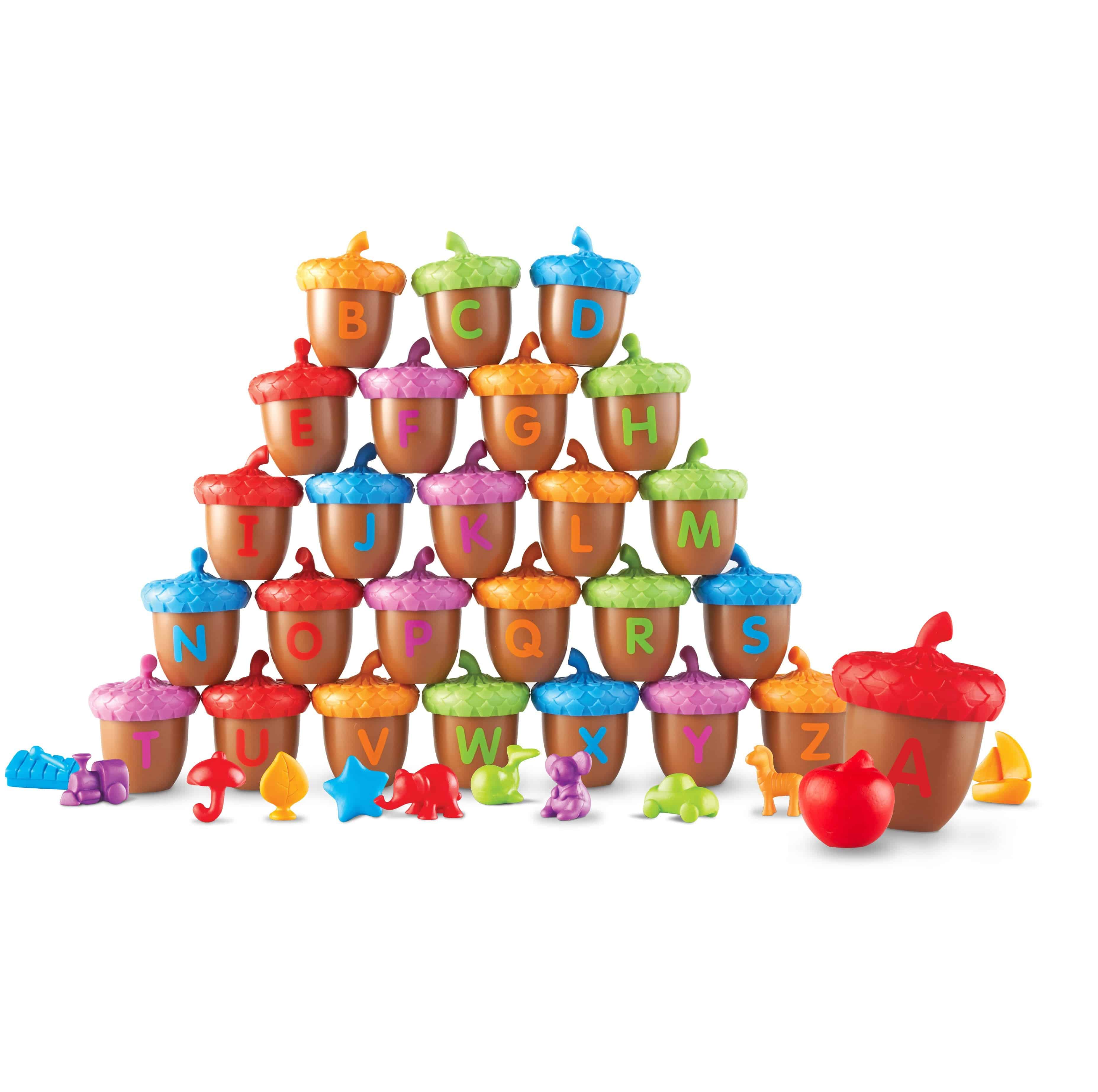 ALPHABET ACORNS Letter Matching Game - Discovery Toys