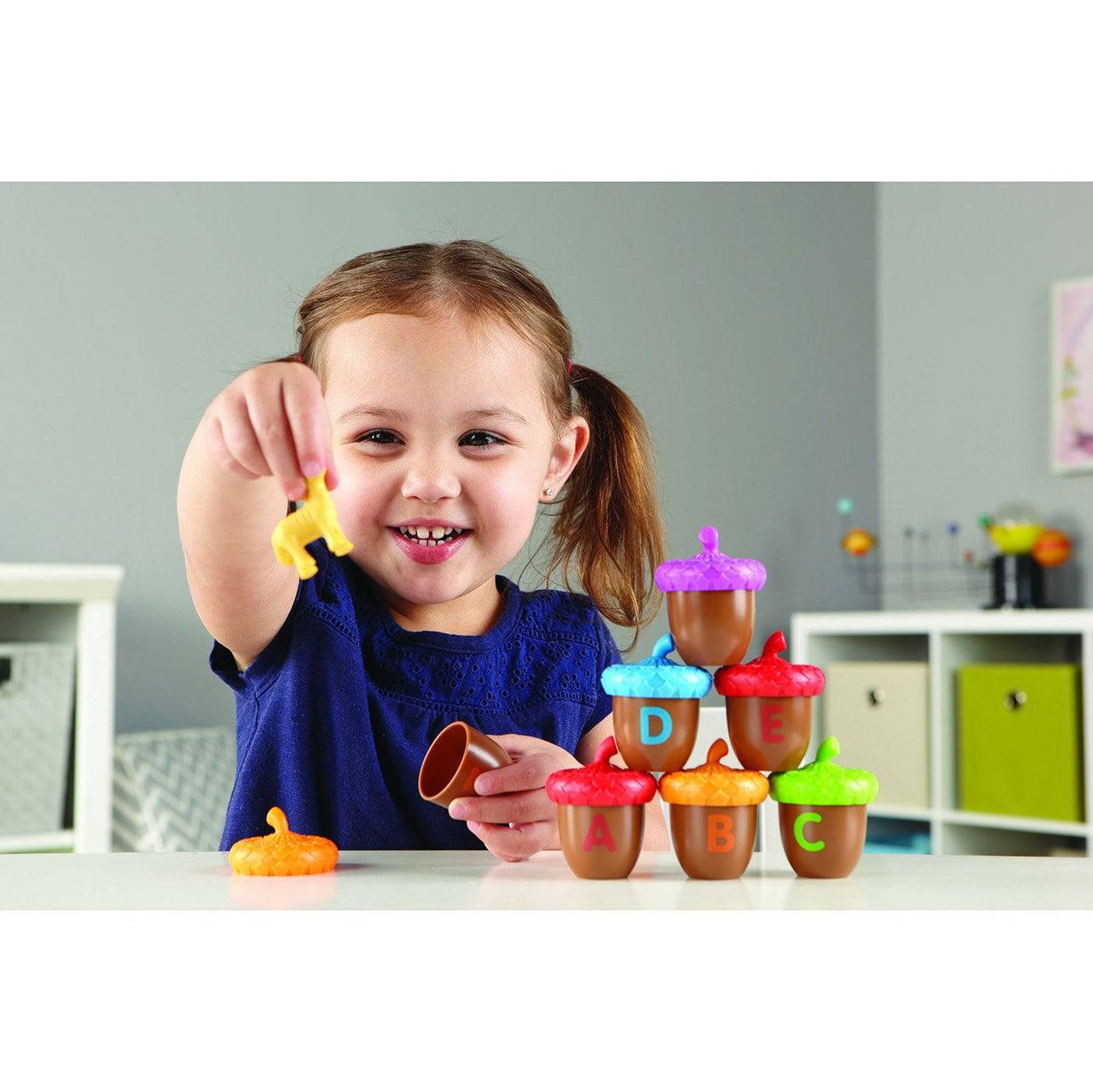 ALPHABET ACORNS Letter Matching Game - Discovery Toys