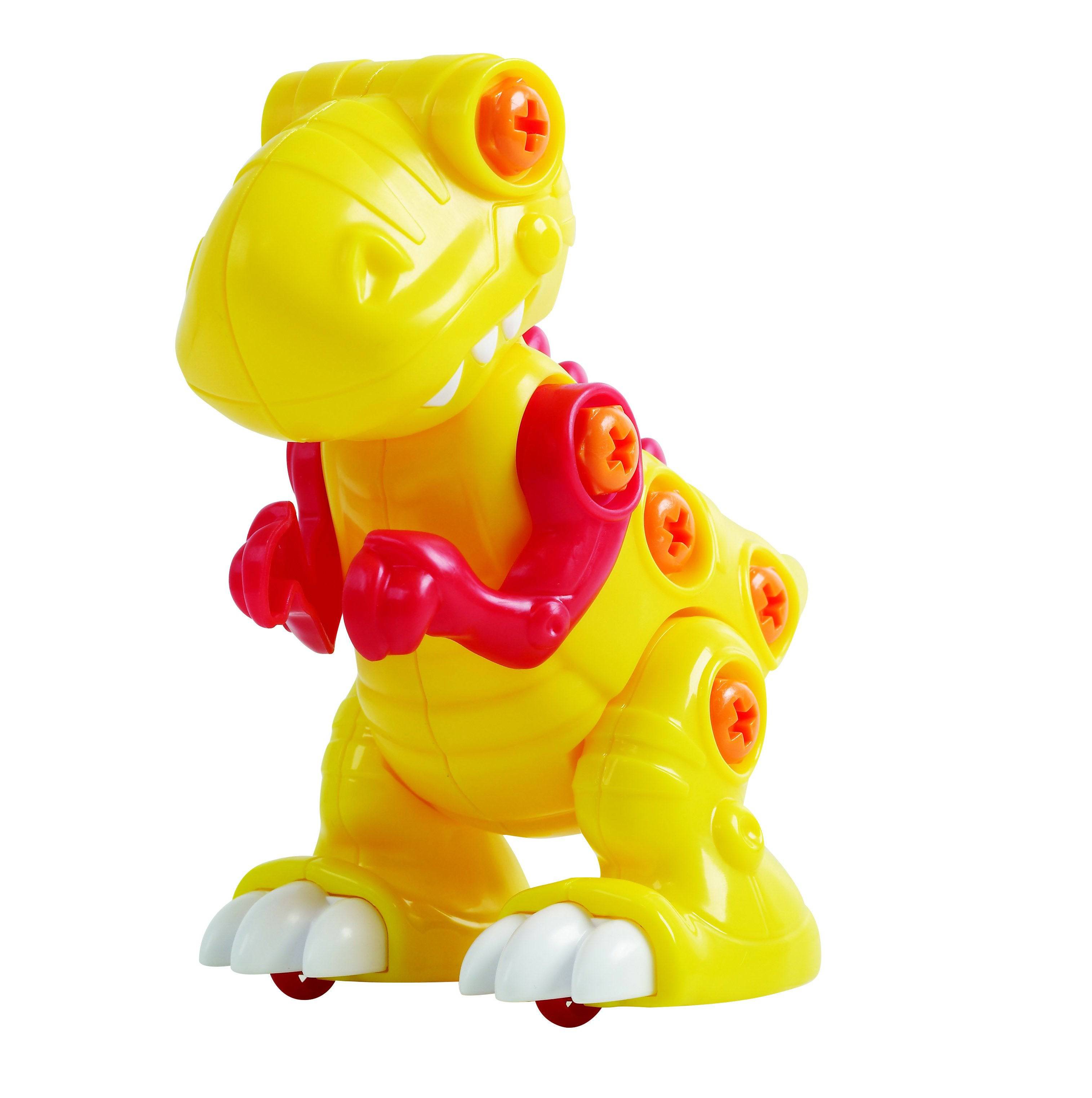 DINO WORKS T-REX DIY Take Apart Dinosaur Toy Building Construction Kit - Discovery Toys