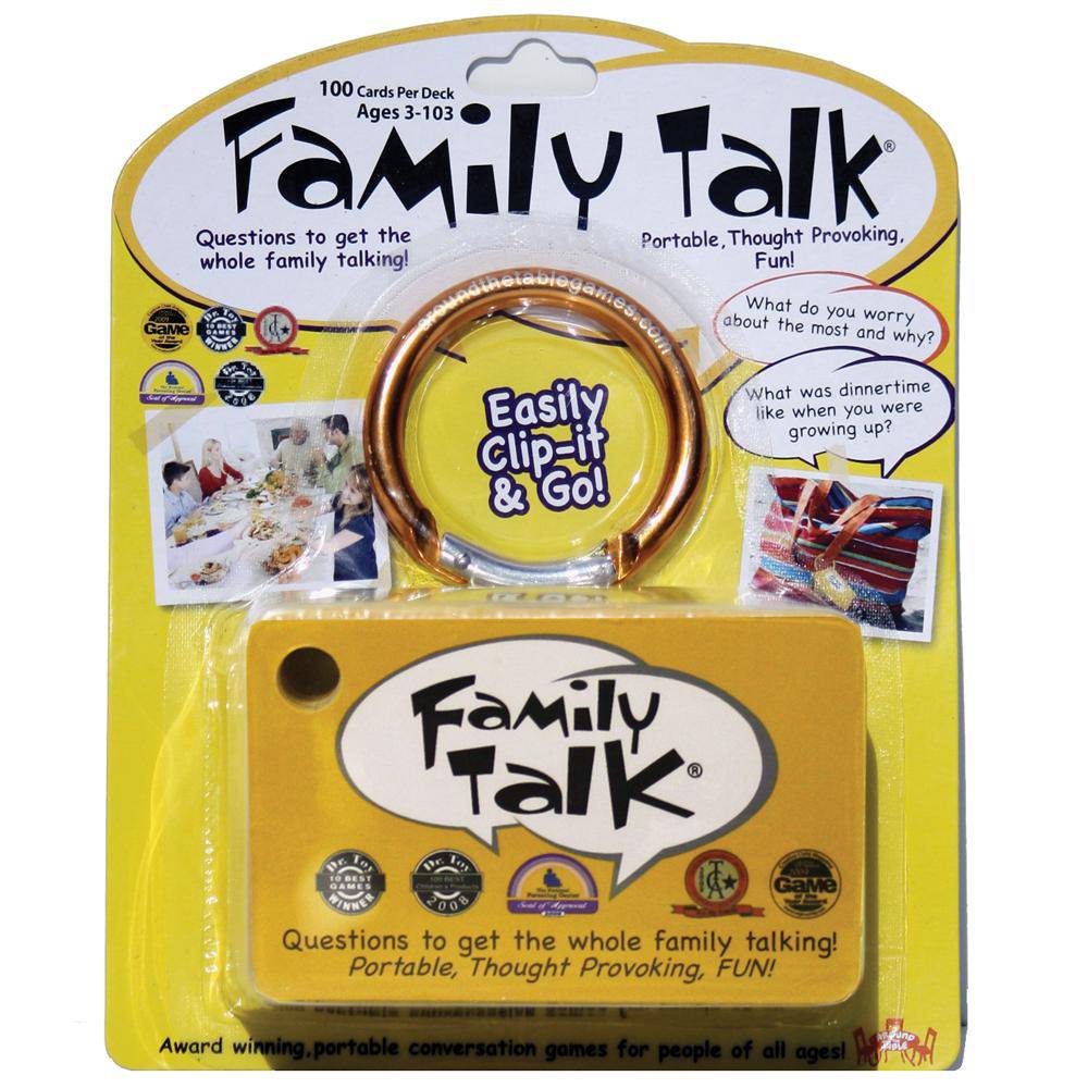 FAMILY TALK Conversation Starter Cards - Discovery Toys