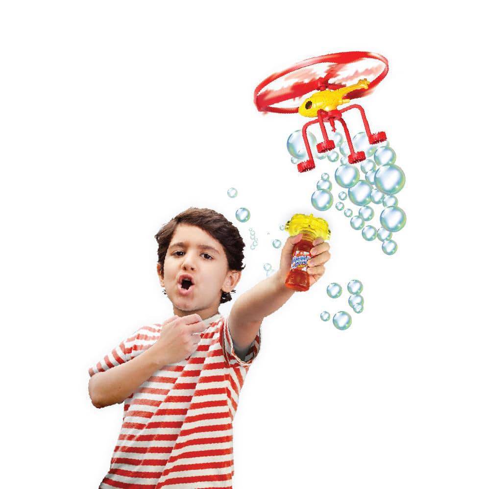 BUBBLE CHOPPER Flying Helicopter Toy - Discovery Toys
