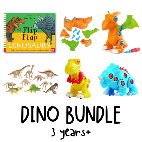 DINOSAUR TOY GIFT BUNDLE - 3 Years+