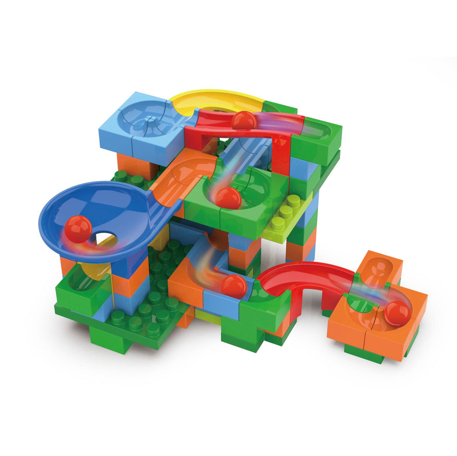 BUILD A BALL MAZE - DIY Marble Maze Run Construction Set - Discovery Toys