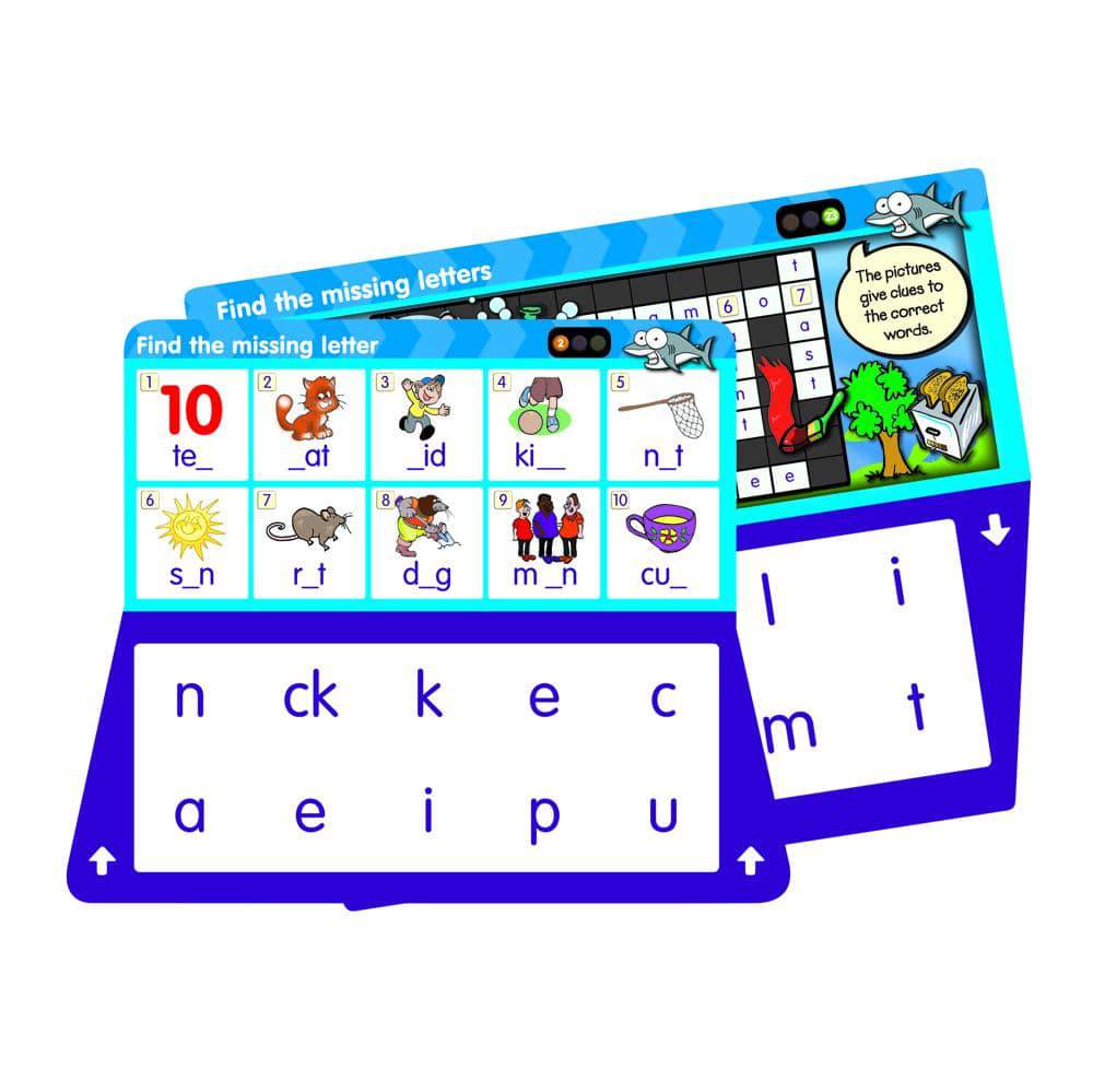 THINK IT THROUGH Self-Correcting Learning System Tiles SPELLING Set - Discovery Toys