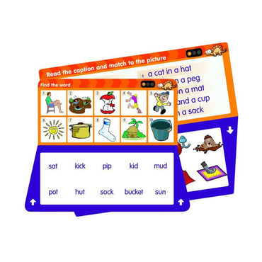 THINK IT THROUGH Self-Correcting Learning System Tiles READING Set - Discovery Toys