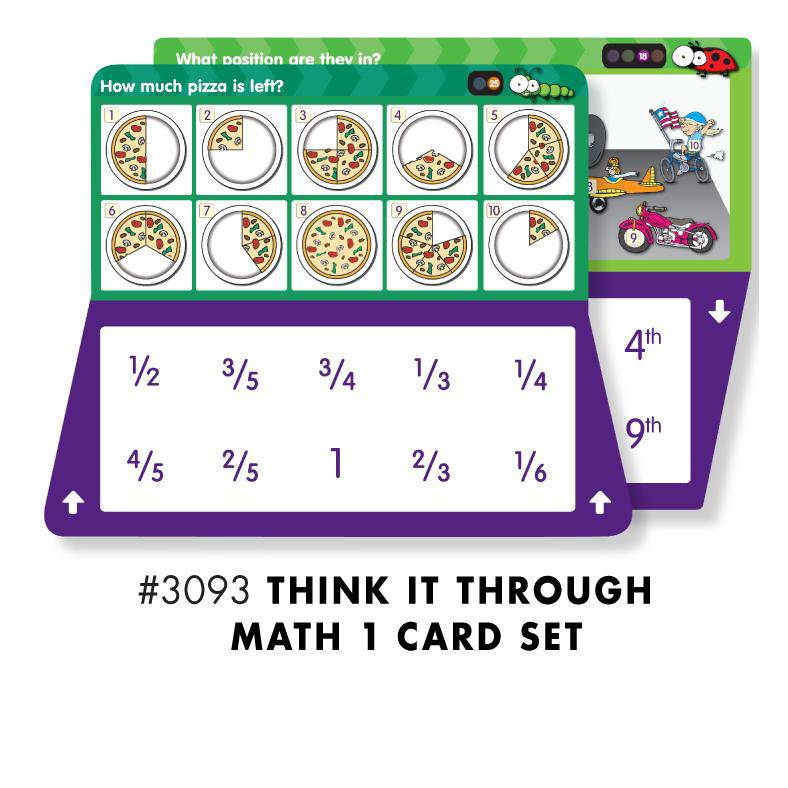 THINK IT THROUGH Self Correcting Learning System Tiles MATH 1 Set ...