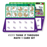 THINK IT THROUGH Self-Correcting Learning System Tiles MATH 1 Set - Discovery Toys