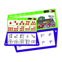 THINK IT THROUGH Self-Correcting Learning System Tiles MATH 1 Set - Discovery Toys