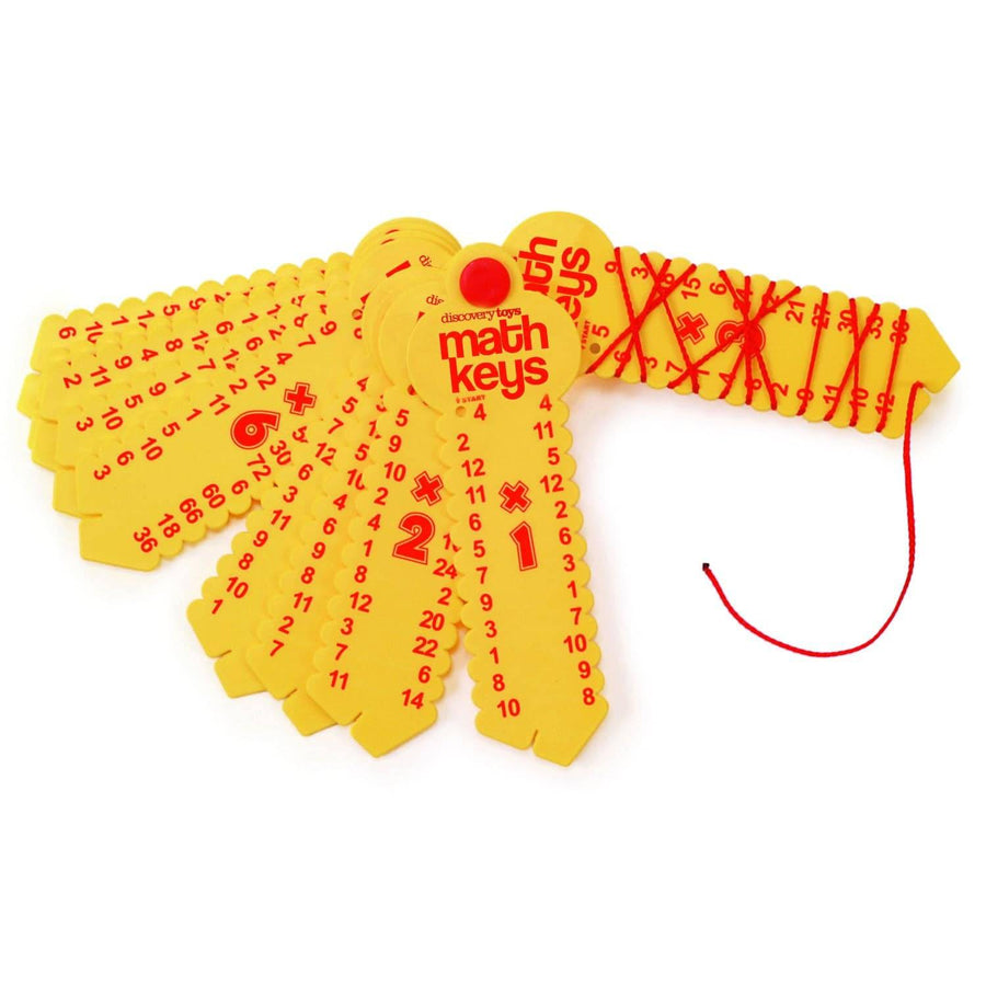 MATH KEYS - MULTIPLICATION Self-Correcting Math Aid | Discovery Toys