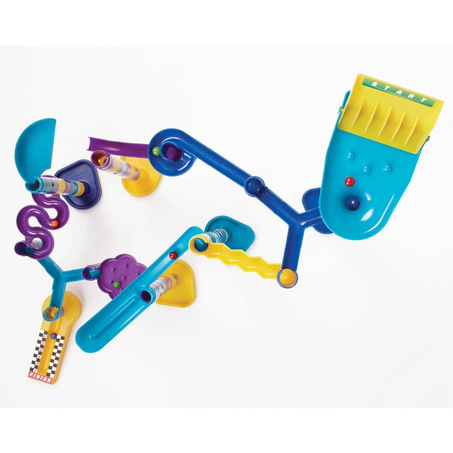 MARBLEWORKS GRAND PRIX Racing Marble Run Track - Discovery Toys