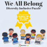 WE ALL BELONG CHUNKY Diversity Inclusive Puzzle
