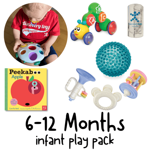 6-12 MONTHS INFANT PLAY PACK - WELCOME TO THE WORLD - Discovery Toys