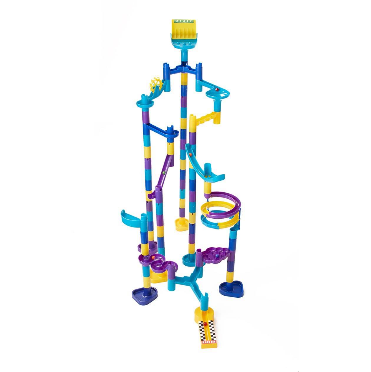 MARBLEWORKS ULTRA GRAND PRIX SET Racing Marble Run Track - Discovery Toys
