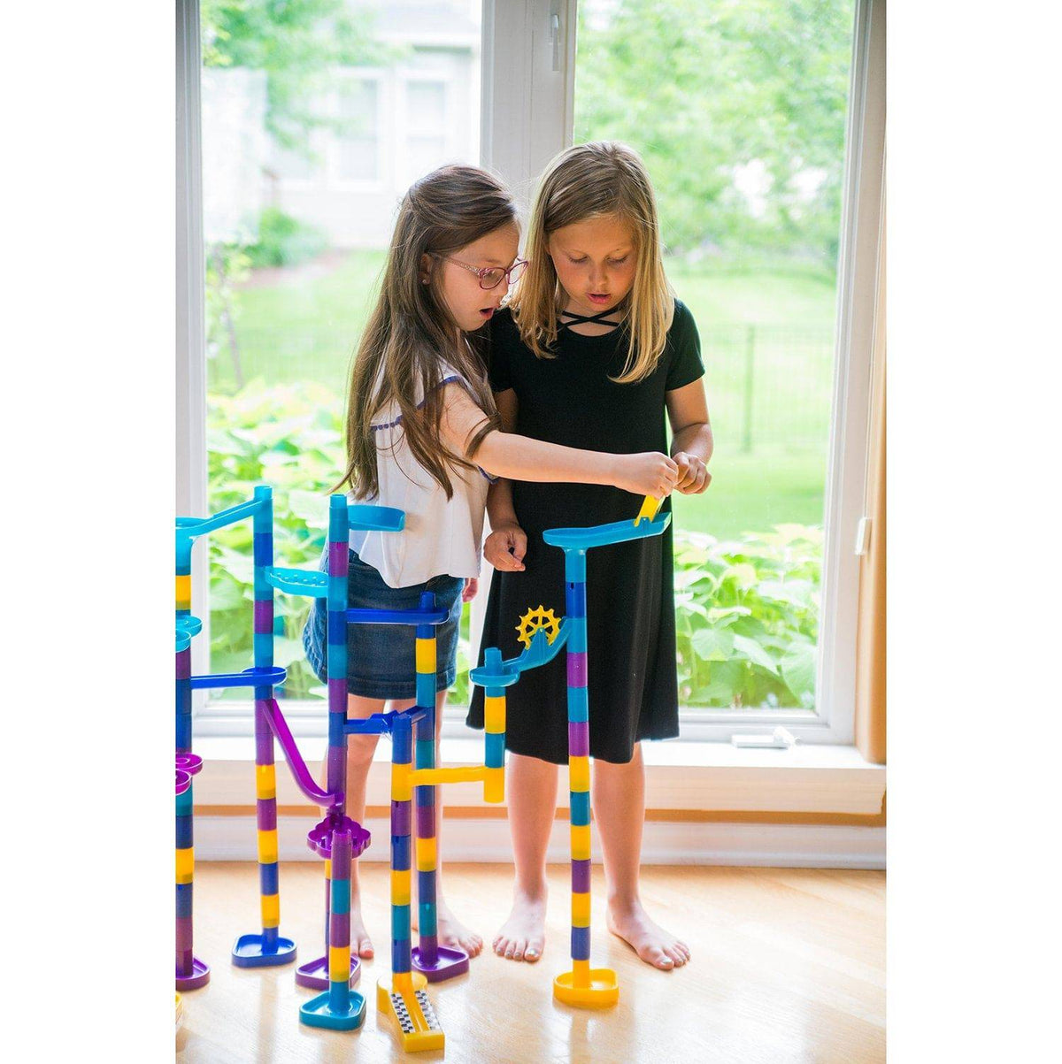 MARBLEWORKS ULTRA GRAND PRIX SET Racing Marble Run Track - Discovery Toys