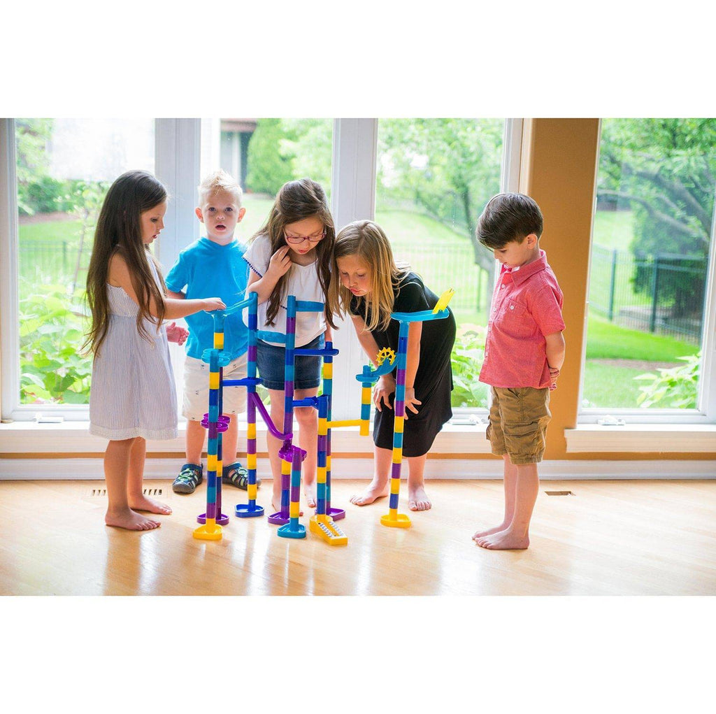 MARBLEWORKS ULTRA GRAND PRIX SET Racing Marble Run Discovery Toys
