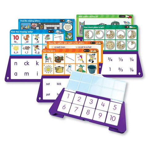 THINK IT THROUGH Self-Correcting Learning System Tiles DELUXE SET - Discovery Toys