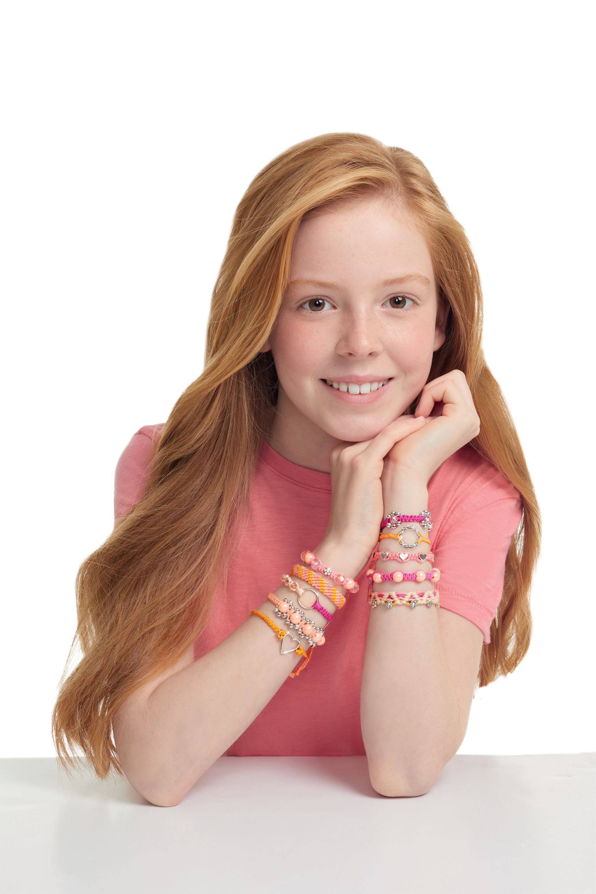 MACRAME FRIENDSHIP BRACELETS Kit - Jewelry Craft Kit for Tweens 8 Years & Up - Discovery Toys