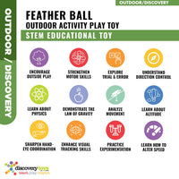 GO-MO FEATHER BALL Family Outdoor Backyard Summer Toy  - Discovery Toys