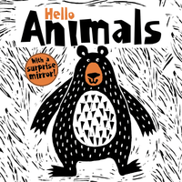 HELLO ANIMALS Newborn Infant Board Book - Discovery Toys