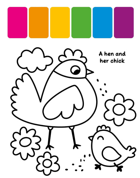 MY FIRST PAINTING BOOK – Adorable Animals - Discovery Toys