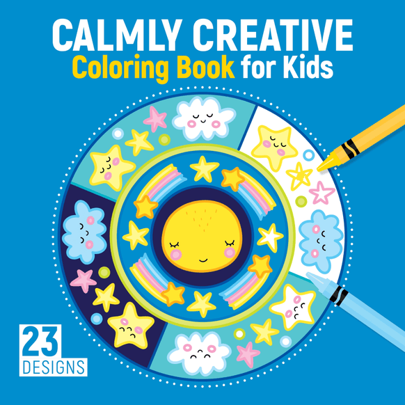 CALMLY CREATIVE COLORING BOOK FOR KIDS - Discovery Toys