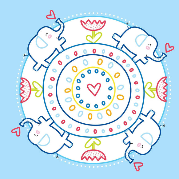 CALMLY CREATIVE COLORING BOOK FOR KIDS - Discovery Toys