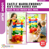 CASTLE MARBLEWORKS Chime Ball Drop Run Toy