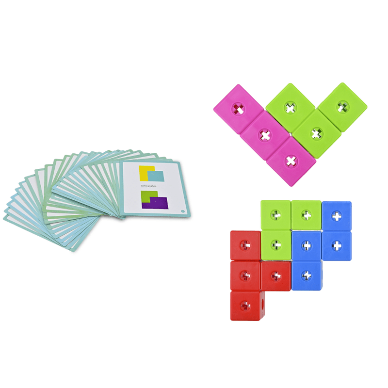 CUBIC BLOCKS - Brain Teaser Logic Puzzles - Discovery Toys