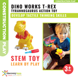 DINO WORKS T-REX DIY Take Apart Toy