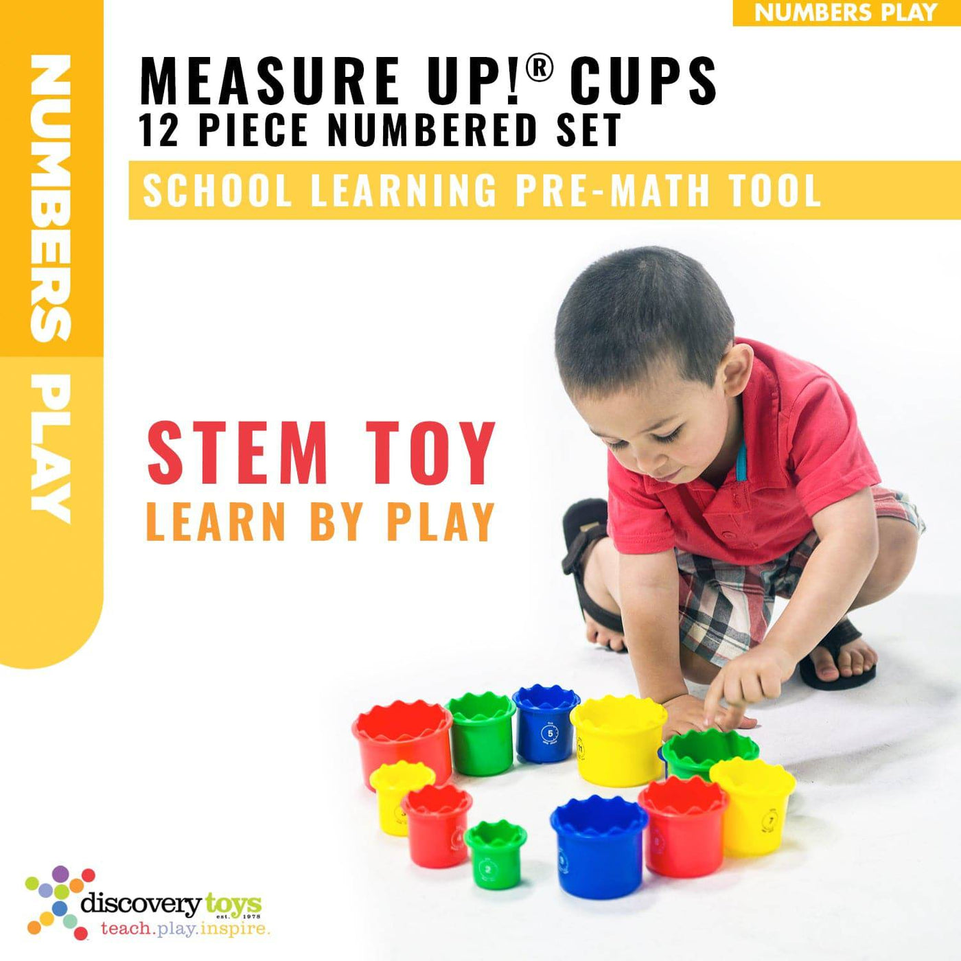 MEASURE UP! COLLECTION  Stacking Educational Toy (Save $2.00) - Discovery Toys