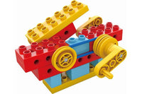 EXPLORING ENGINEERS Grooves & Gears - STEM Building Brick Block Construction Kit for Kids - Discovery Toys