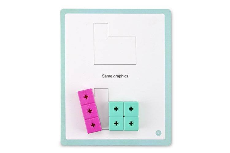 CUBIC BLOCKS - Brain Teaser Logic Puzzles - Discovery Toys