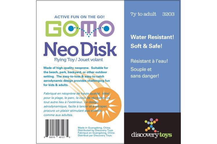 GO-MO NEO DISK Family Flying Outdoor Backyard Summer Toy - Discovery Toys