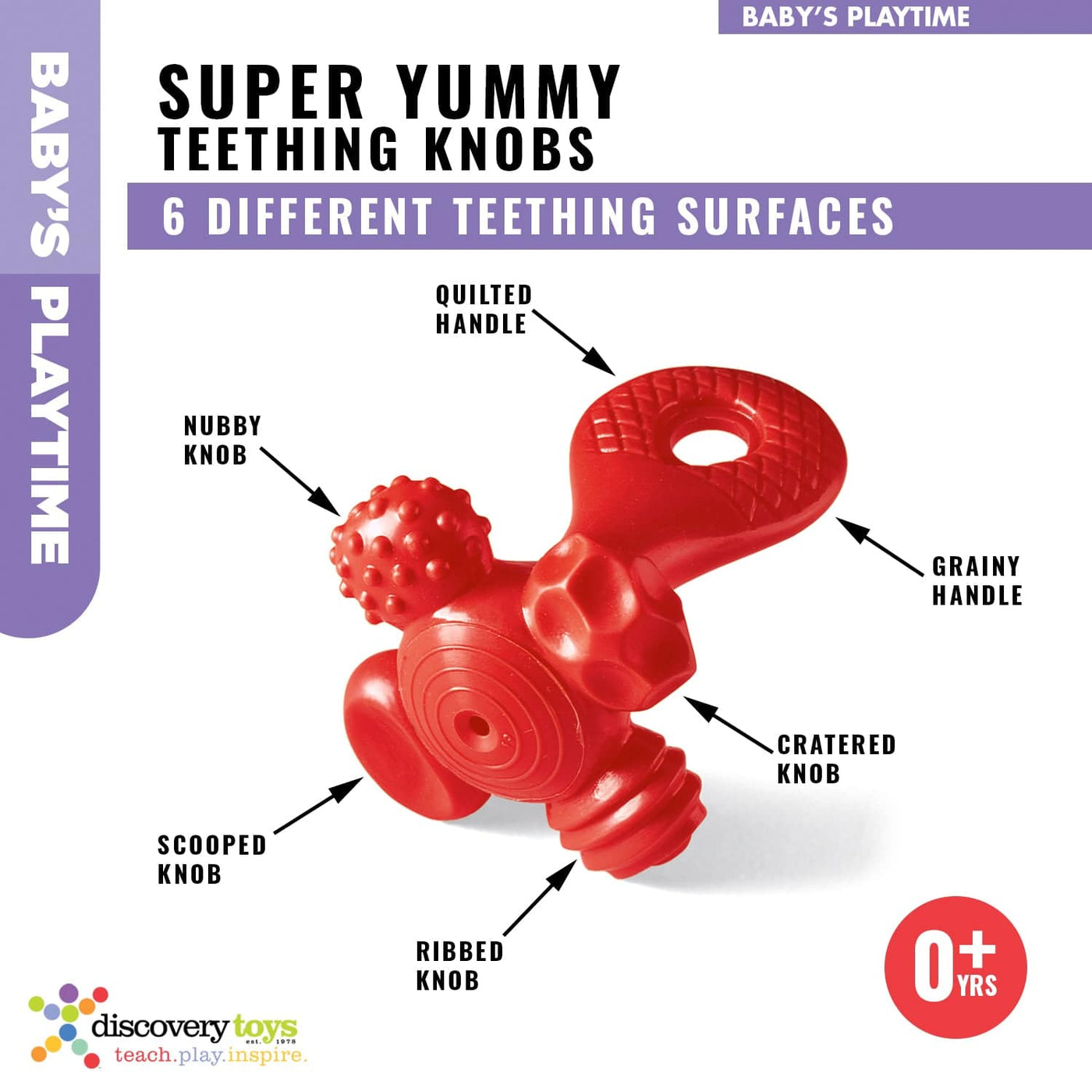 SUPER YUMMY Infant Teething Toy - Discovery Toys