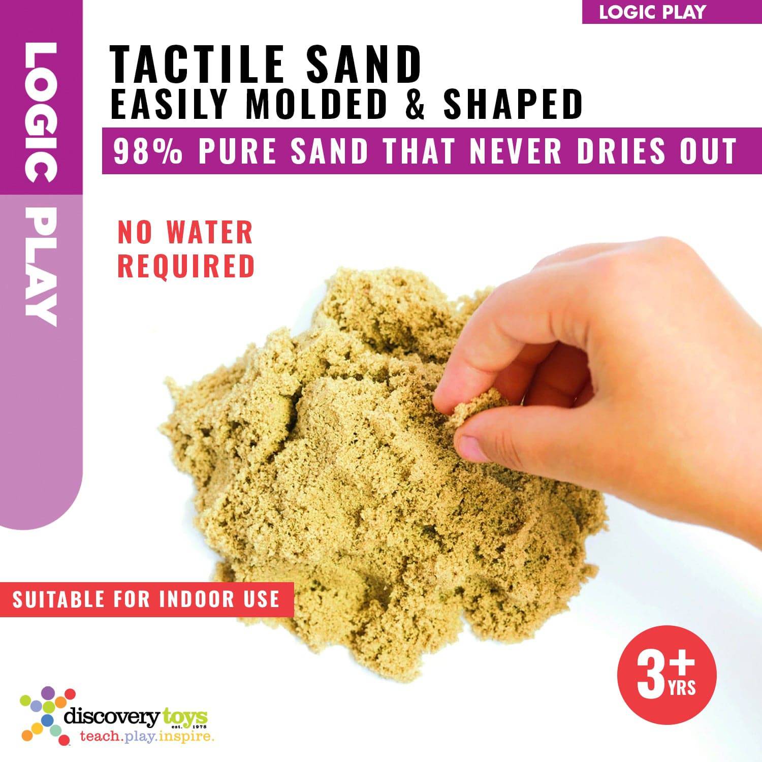 TACTILE SAND Magic Sensory Kinetic Sand - Discovery Toys