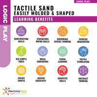TACTILE SAND Magic Sensory Kinetic Sand - Discovery Toys