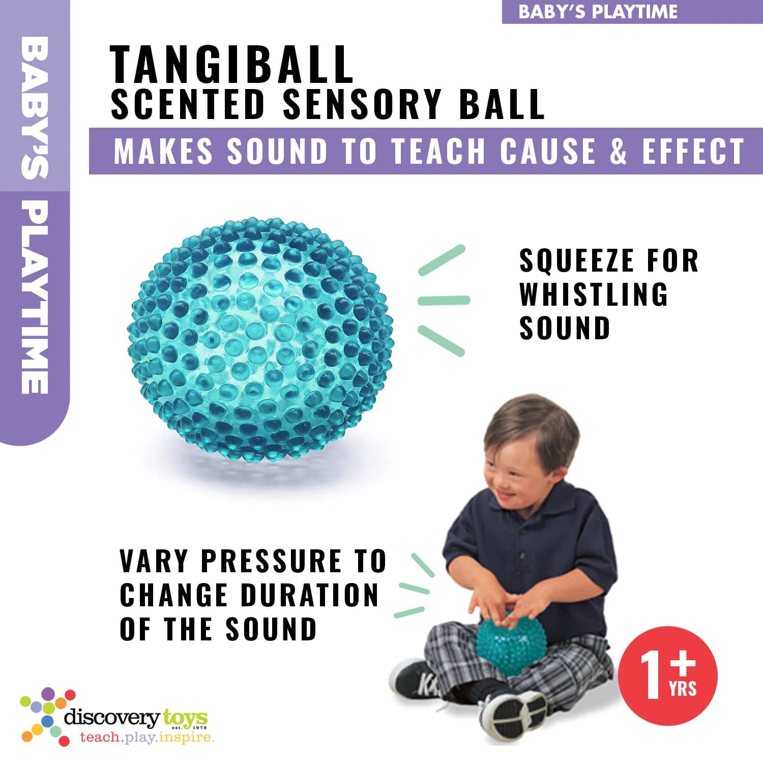 TANGIBALL Sensory Ball Toddler Toy - Discovery Toys