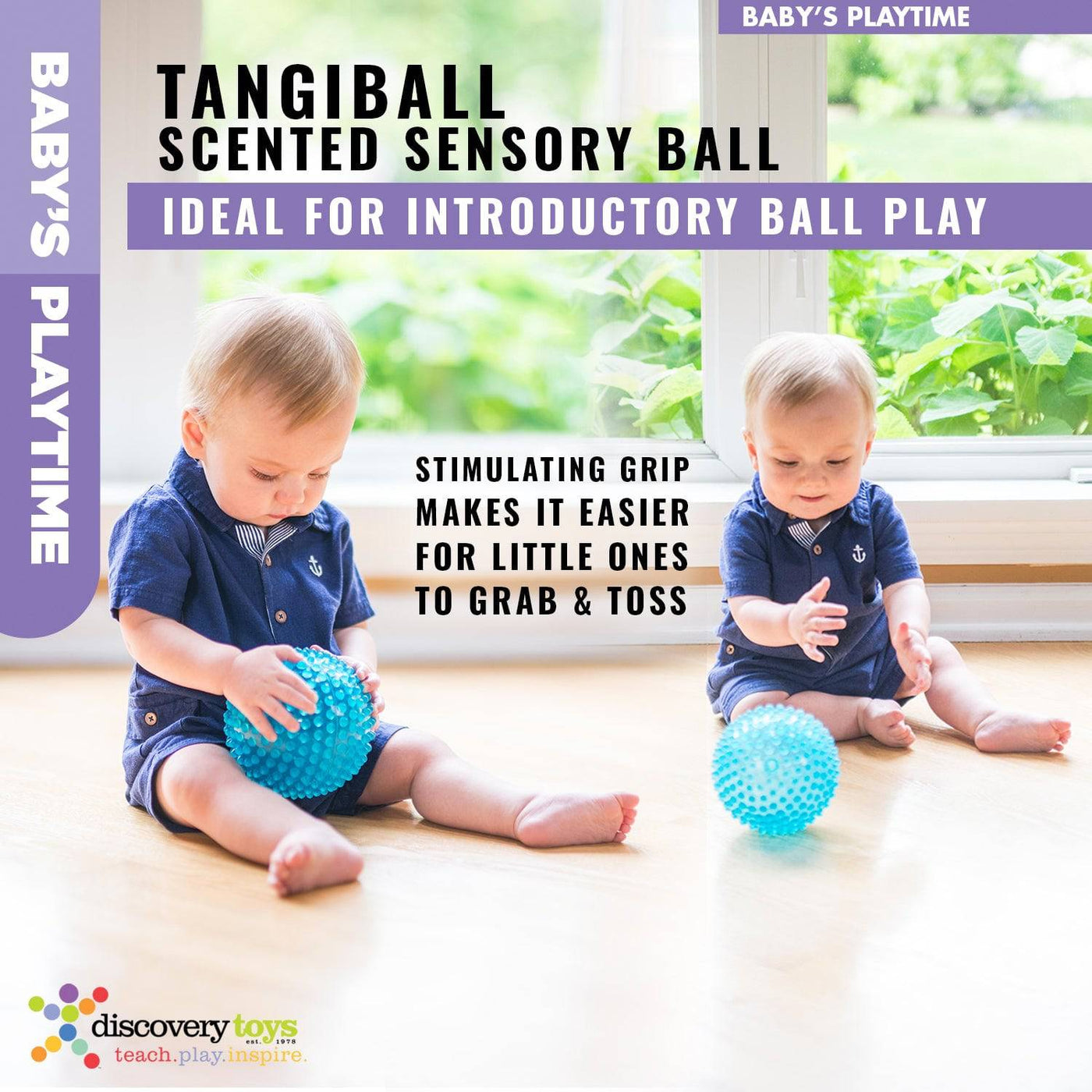 TANGIBALL Sensory Ball Toddler Toy - Discovery Toys