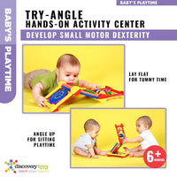 TRY-ANGLE Foldable Newborn Baby Activity Center - Discovery Toys