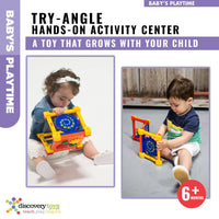 TRY-ANGLE Foldable Newborn Baby Activity Center - Discovery Toys