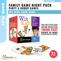 WIZ KIDZ Word Family Card Game - Discovery Toys