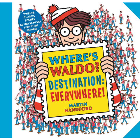 WHERE'S WALDO? DESTINATION EVERYWHERE! - Kids Activity Book 5 Years & Up - Discovery Toys